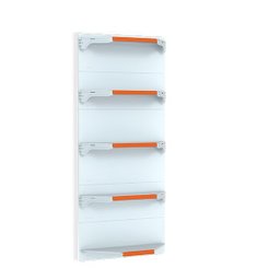 Gondola Parede 202 Amapa Fit Kit 5 Metros 1 Canto Porta Etiqueta Vermelho Amapá - 5 Gondola Parede 202 Amapa Fit Kit 5 Metros 1 Canto Porta Etiqueta Vermelho Amapá - 5