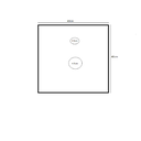 Ver imagem 6 de Gabinete de Vidro com Cuba Redonda com Tampo de Vidro 40cm X 40cm Mármore Marfim