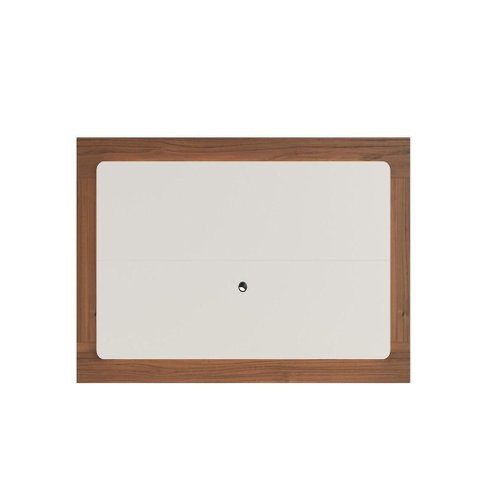 Painel para Tv até 75" Oslo 182 Cm - Canella C/ Off White Fosco