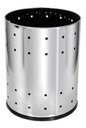 Ver imagem 1 de Lixeira Aço Inox Casa ou Escritório 22 Litros Telada Cor:inox