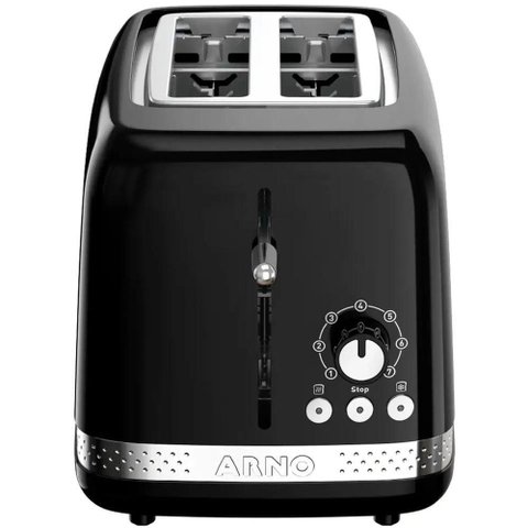 Torradeira Arno Soleil 7 Niveis de Tostagem - Spto - 7211419303 Preto 110 Volts