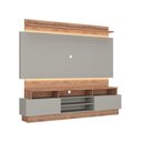 Ver imagem 2 de Rack com Painel para TV até 65 Polegadas 220CMX195CM 2 Gavetas BP Foscarini Cinza