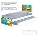 Ver imagem 3 de Bi Cama Juvenil Zap com Cabeceira Dinossauros no Lago
