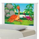 Ver imagem 5 de Bi Cama Juvenil Zap com Cabeceira Dinossauros no Lago