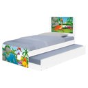 Ver imagem 1 de Bi Cama Juvenil Zap com Cabeceira Dinossauros no Lago