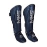 Caneleira Muay Thai Kickboxing Mks Energy V2 Metalic Blue P - 1