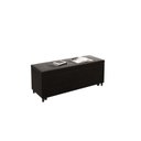 Ver imagem 2 de Puff Baú Sapateira Solteiro 88x50x48cm Móveis Digital