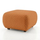 Ver imagem 6 de Puff Decorativo para Sala Orgânico Nara 60 cm Base Fixa Bouclê Ted D03 - D'Rossi