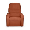 Ver imagem 4 de Kit 02 Poltrona do Papai Reclinável Confortável Suede Terracota