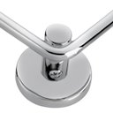 Ver imagem 2 de Cabide Para Roupa Banheiro De Metal Cromado Formato Em V