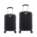 Ver imagem 2 de Kit 2 malas de viagem de bordo PP e P Detroit Swiss Move Preta