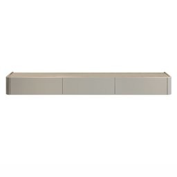 Rack Ripado para TV até 85 Polegadas 100% MDF 220cm 2 Portas Valência Marrom - 2 Rack Ripado para TV até 85 Polegadas 100% MDF 220cm 2 Portas Valência Marrom - 2