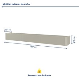 Rack Ripado para TV até 85 Polegadas 100% MDF 220cm 2 Portas Valência Marrom - 3 Rack Ripado para TV até 85 Polegadas 100% MDF 220cm 2 Portas Valência Marrom - 3