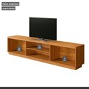 Ver imagem 5 de Rack Ripado para TV até 85 Polegadas 100% MDF 220cm 2 Portas Valência Marrom
