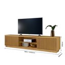 Ver imagem 3 de Rack Valencia 2 Portas para TV de até 75 Polegadas