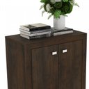 Ver imagem 6 de Conjunto 3 Peças com Escrivaninha, Armário Multiuso Baixo e Estante