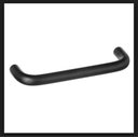 Ver imagem 1 de Puxador para Móveis Alça/Trave 96Mm Preto Fosco 14 Unid+Paraf