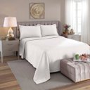 Ver imagem 2 de Kit Colcha Casal Döhler Piquet Branco