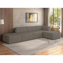 Ver imagem 2 de Sofá Modulado 5 Lugares 308cm Espuma D33 Multimóveis Cr45358 Bege Escuro