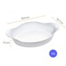 Kit 3 Assadeira Oval Opaline Pmgtravessa Forma Vodro Forno - 9