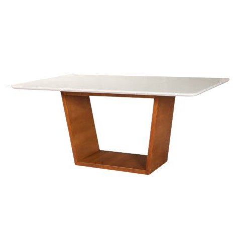 Mesa de Jantar Retangular Laminada - Atenas-2,0 x 0,90 metros - Art Salas
