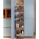 Ver imagem 2 de Prateleira de Armário 5 Bandejas 48x33x175cm Coluna Deslizante Organize Masutti