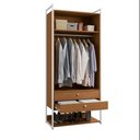 Ver imagem 4 de Armário Alto Kappesberg Li048-cnbr 2 Gavetas Canela/branco