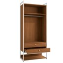 Ver imagem 3 de Armário Alto Kappesberg Li048-cnbr 2 Gavetas Canela/branco
