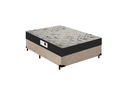 Ver imagem 1 de Cama Box Casal + Colchão Top Line Mola Bonnel Serra Negra 60x138x188 Cor:Suede Bege