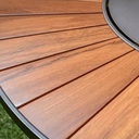 Ver imagem 3 de Jogo Mesa Jantar 1,50m Luxo Madeira Giratória 6 Poltronas Tokyo Corda Náutica