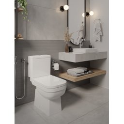 Kit Vaso Sanitário com Caixa Acoplada e Assento Soft Close Elite Celite - 12