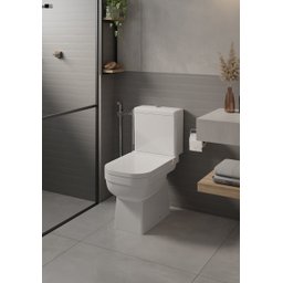 Kit Vaso Sanitário com Caixa Acoplada e Assento Soft Close Elite Celite - 16