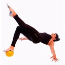 Ver imagem 3 de Bola Liveup Pilates Overball Funcional Academia 25 cm