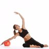 Bola Liveup Pilates Overball Funcional Academia 25 cm - 2