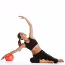 Ver imagem 2 de Bola Liveup Pilates Overball Funcional Academia 25 cm