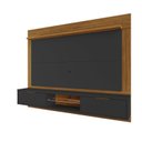 Ver imagem 6 de Painel para TV até 65 Polegadas 205CMX164CM 2 Portas Basculante 1 Prateleira Nt 1205 Notável Móveis Preto