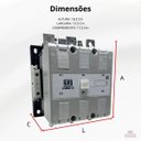 Ver imagem 6 de Contator Tripolar 215a Cwm215-22-30e65 2na/2nf 110-255v Weg