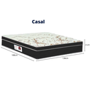 Ver imagem 3 de Colchão Casal Serra Negra Mônaco One Face Espuma D45 138x188x25