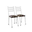 Ver imagem 2 de Kit com 2 Cadeiras Sala de Jantar Cozinha Europa