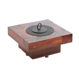 Lareira Ecológica de Mesa a Álcool Dom  Móveis - 2