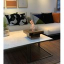 Ver imagem 7 de Lareira Ecológica de Mesa a Álcool Dom Móveis Marrom