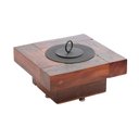 Ver imagem 1 de Lareira Ecológica de Mesa a Álcool Dom Móveis Marrom