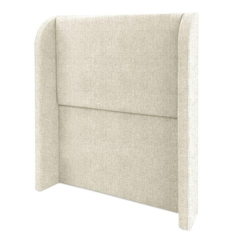 Cabeceira Solteiro 100 cm com Frame Imperial Linho Bege Impo
