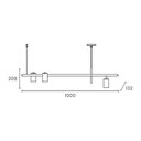 Ver imagem 4 de Lustre Pendente Taschibra Barão Gz10 Bivolt Preto 02110293-18