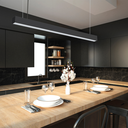 Ver imagem 2 de Lustre Pendente Taschibra Vetor Linear Led 20w Bivolt Preta 4000k Neutro