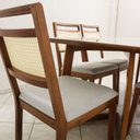 Ver imagem 5 de Sala de Jantar Madeira Maciça com 6 Cadeiras 2,0x0,90 Metros - Luna - Art Salas