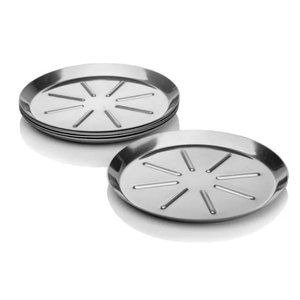 Descanso de Copo Suporte para Copo em Aço Inox Kit 6 Peça
