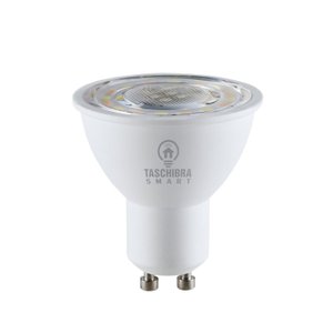 Lâmpada Smart Wi-Fi LED RGB GU10 4,8w MR16 Taschibra