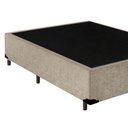 Ver imagem 6 de Cama Box Casal Suede + Colchão de Espuma D33 - Sereneprime - 138cm Bege