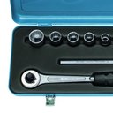 Ver imagem 2 de Jogo de Soquete Estriado de 3/8" À 1" e Acessórios Encaixe de 1/2" com 12 Peças - Gedore 015554